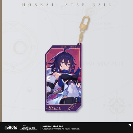 【崩スタ公式店】群星邀約 流砂 キーホルダー A 40元