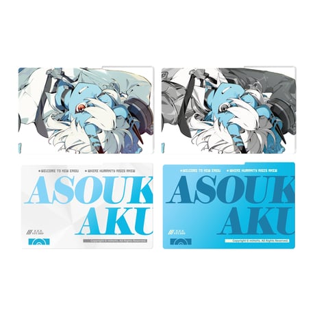 【ゼンゼロ公式店】影画 アクリルカード＆フレーム 対ホロウ6課 98元