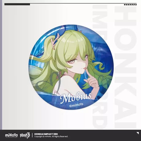 【崩壊3rd公式店】 CG キャラ 缶バッジ Vol.2 セット 180元