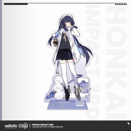 【崩壊3rd公式店】銀冬雪趣 アクリルスタンド  48元