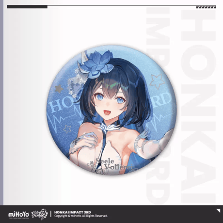 【崩壊3rd公式店】林海綺律 缶バッジ 15元
