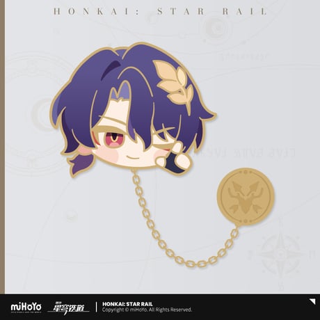 【崩スタ公式店】 パム展覧会 ちびキャラ ピンバッジ 38元