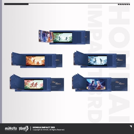 【崩壊3rd公式店】CG スライド フォトカード 38元 (予約200日以内発送)