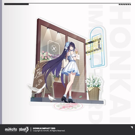 【崩壊3rd公式店】第二部 聖痕 アクリルスタンド 48元