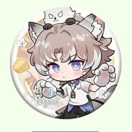 【KURO GAMES旗艦店】鳴潮 森林之中 ちびキャラ 缶バッジ ボックス 80元