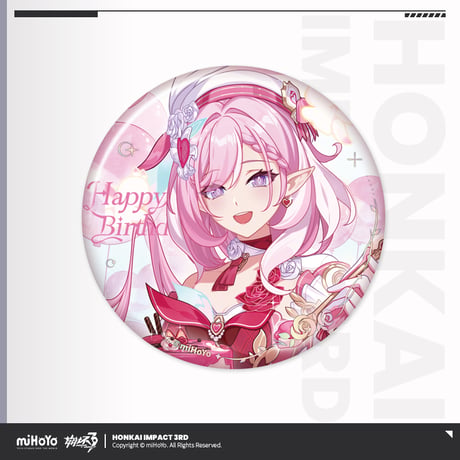 【崩壊3rd公式店】 2025年 生誕祭 缶バッジ 18元