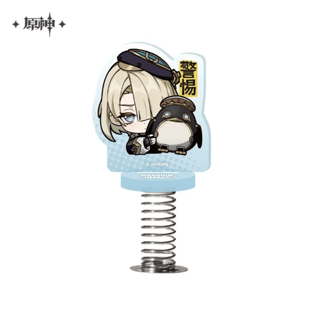 【原神公式店】フォンテーヌ ちびキャラ ゆらゆらスタンド 28元