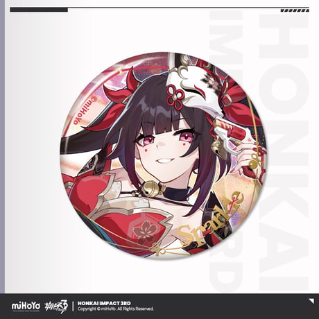 【崩壊3rd公式店】 崩スタ コラボ トリック×トリップ 缶バッジ 15元