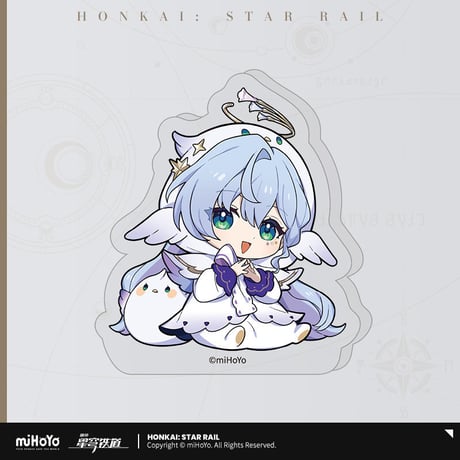 【崩スタ公式店】女子宿舎 ちびキャラ アクリルブロック  25元 （予約200日以内発送）