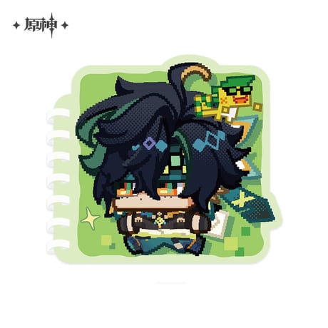 【原神公式店】ナタ ちびキャラ メモ帳 16.8元