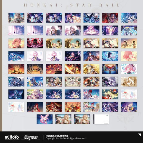 【崩スタ公式店】与君同行的回憶 ポストカード