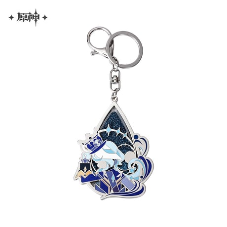 【原神公式店】フリーナ 流砂 金属 キーホルダー 58元 （予約8上発送）