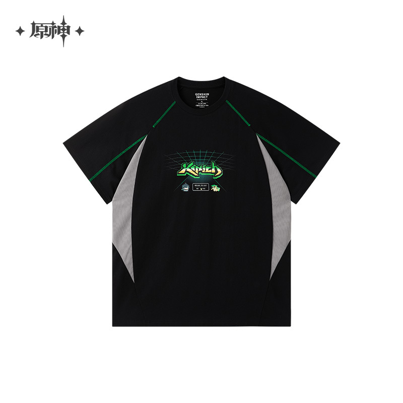 原神　公式正規品　キィニチ　ポロシャツ　特典付き　Lサイズ　Tシャツ　アクスタ 原神 キィニチイメージ ポロシャツ 特典アクスタ付き【予約11月
