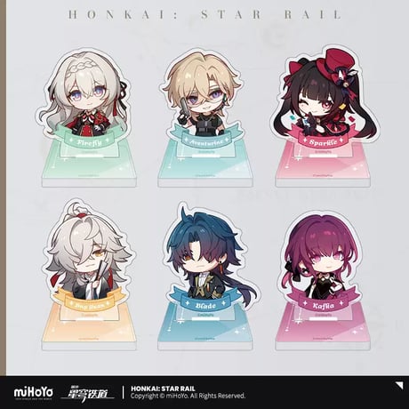 【崩スタ公式店】 ナナシの勲功 アクリルスタンプ 35元