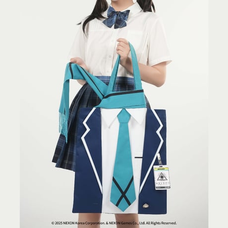 【ブルアカ】 假日漫歩 シロコ 制服 バッグ 169元 （予約80日以内発送）