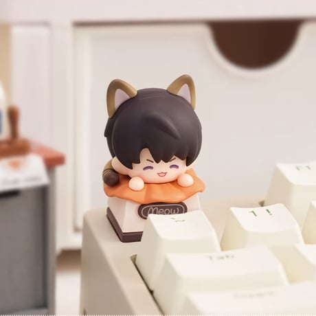 【恋と深空】2601 にゃんにゃん キーキャップ 39元（特別貨物便・予約220日以内発送）