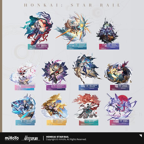 【崩スタ公式店】巡狩運命 アクリルスタンド 58元