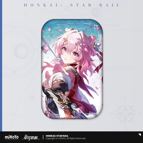 【崩スタ公式店】光円錐 スクエア 缶バッジ B 15元