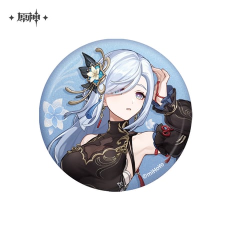 【原神公式店】テイワット ファッション 缶バッジ 12元
