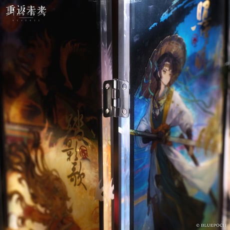 【重返未来1999】2602 紅塵我為客 アクリル 屏風 228元 （予約220日以内発送）