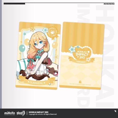 【崩壊3rd公式店】ちびっこ お茶会 ホロカード 15元 (予約200日以内発送)