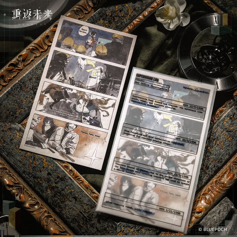 重返未来1999】2607 世紀末尺度 CG ポストカード セット 25元 （予約
