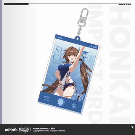 【崩壊3rd公式店】悠遊夏日 キーホルダー 第3弾 38元
