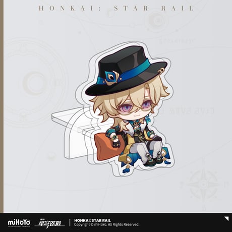 【崩スタ公式店】 ミスターフク郎の客室 アクリルスタンド A 32元