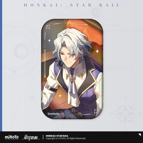 【崩スタ公式店】光円錐 スクエア 缶バッジ B 15元