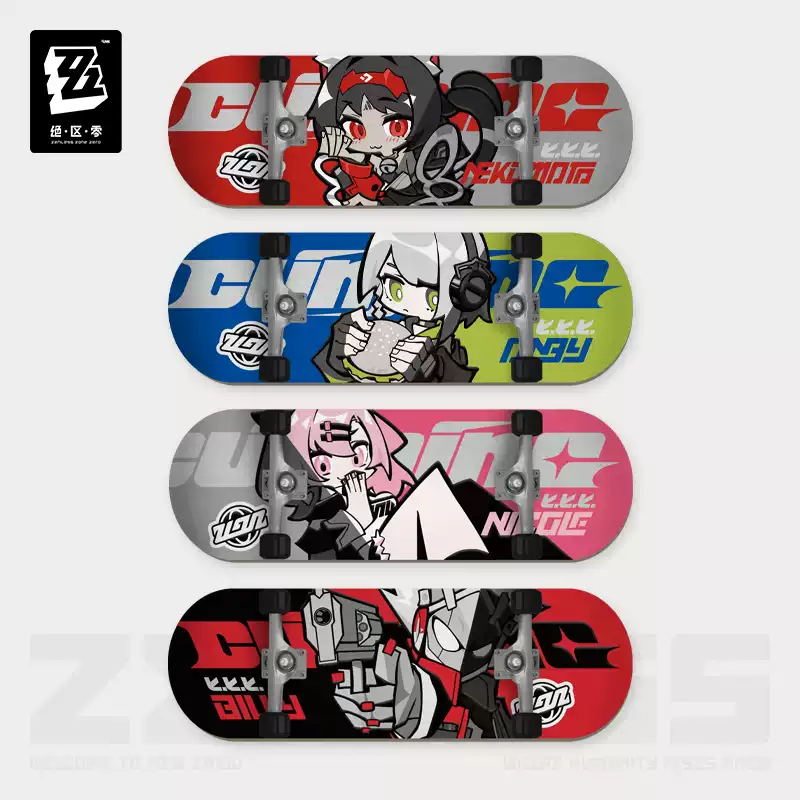 ゼンゼロ公式店】新エリー都 スケボー キーホルダー 邪兎屋 58元
