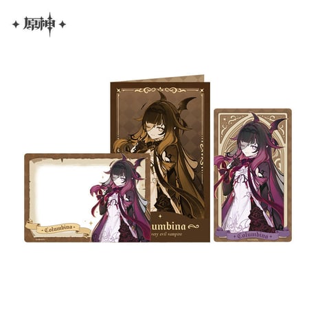 【原神公式店】卓上劇団 コレクションカード セット 38元 （予約12下発送）