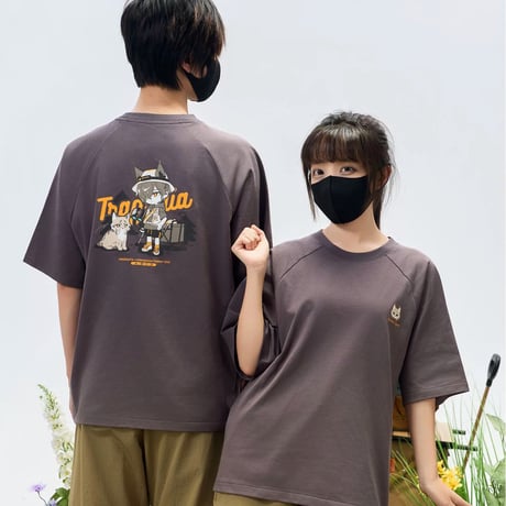 【明日方舟公式店】紅山森林動物園 コラボ Tシャツ トラゴーディア 138元 （予約170日以内発送）