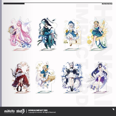 【崩壊3rd公式店】 芳林夢揺 アクリルスタンド 48元