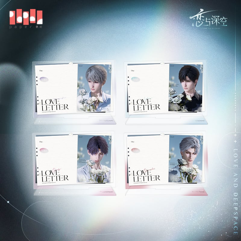 恋と深空】復刻 心影瞬間 メッセージ アクリルスタンド 52元 （予約60