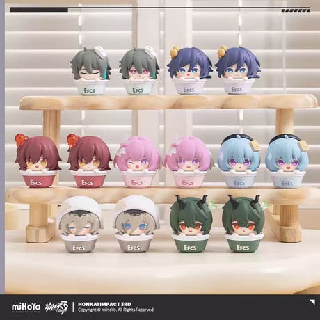 【崩壊3rd公式店】カップ麺 ぷち フィギュア 第2弾 キャラ別 39.8元