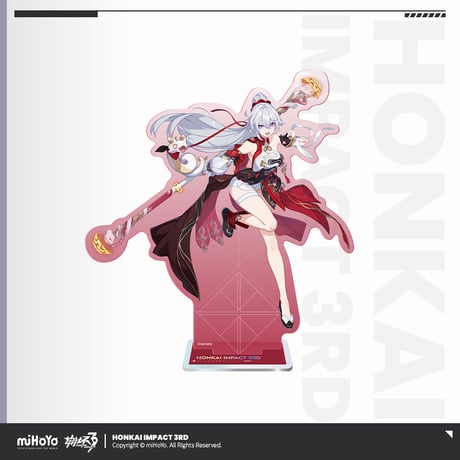 【崩壊3rd公式店】第二部 立ち絵 アクリルスタンド 48元