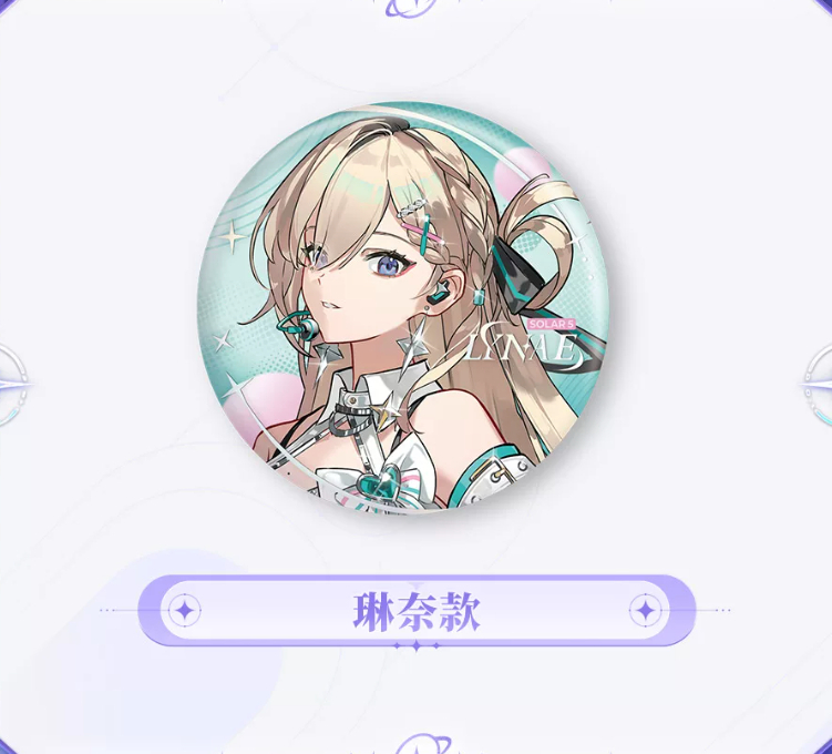 KURO GAMES旗艦店】鳴潮 Solar5 缶バッジ 16元 (予約2027年2下発送)