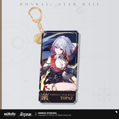 【崩スタ公式店】巡狩運命 アクリルキーホルダー 32元