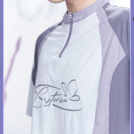 【崩スタ公式店】キャストリス ハーフジップ Tシャツ 199元 （予約10下発送）