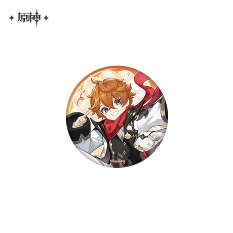 【原神公式店】星稚夢旅 缶バッジ 15元 （予約12下発送）
