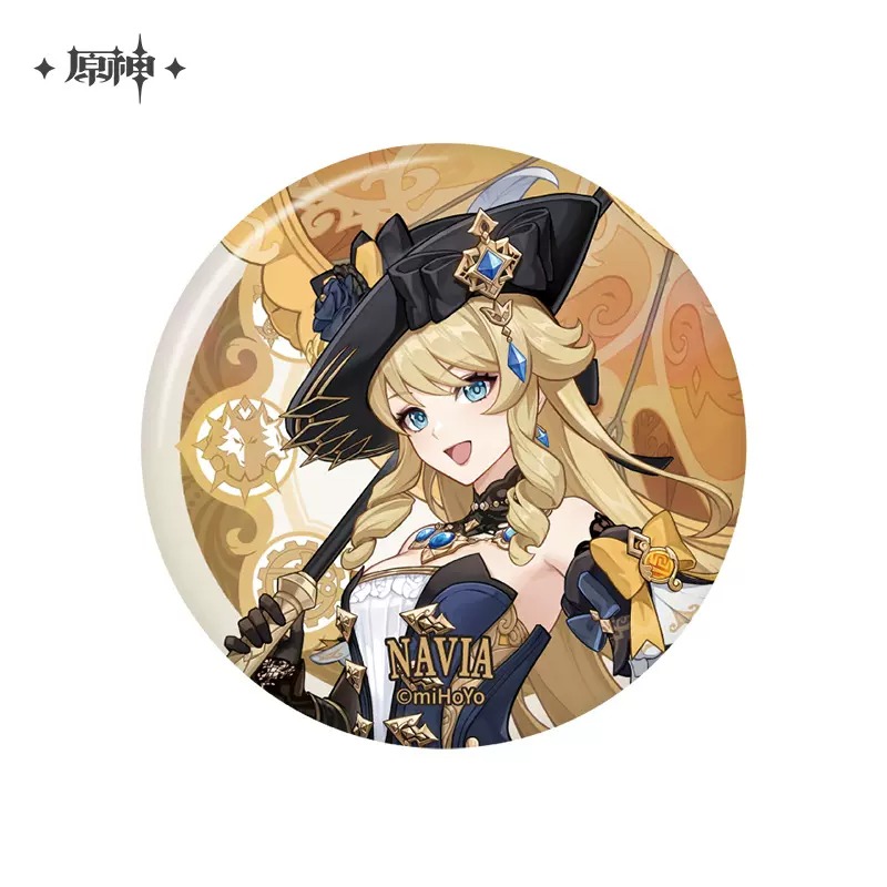 原神公式店】フォンテーヌ 缶バッジ 12元 | ちゃぱん