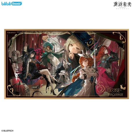 【重返未来1999】bilibili コラボ 箱中假面 アクリル色紙 45元