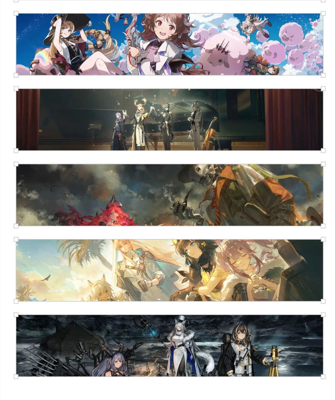 明日方舟公式店】公式イラスト集 アーミヤのアルバム 《下》 108元
