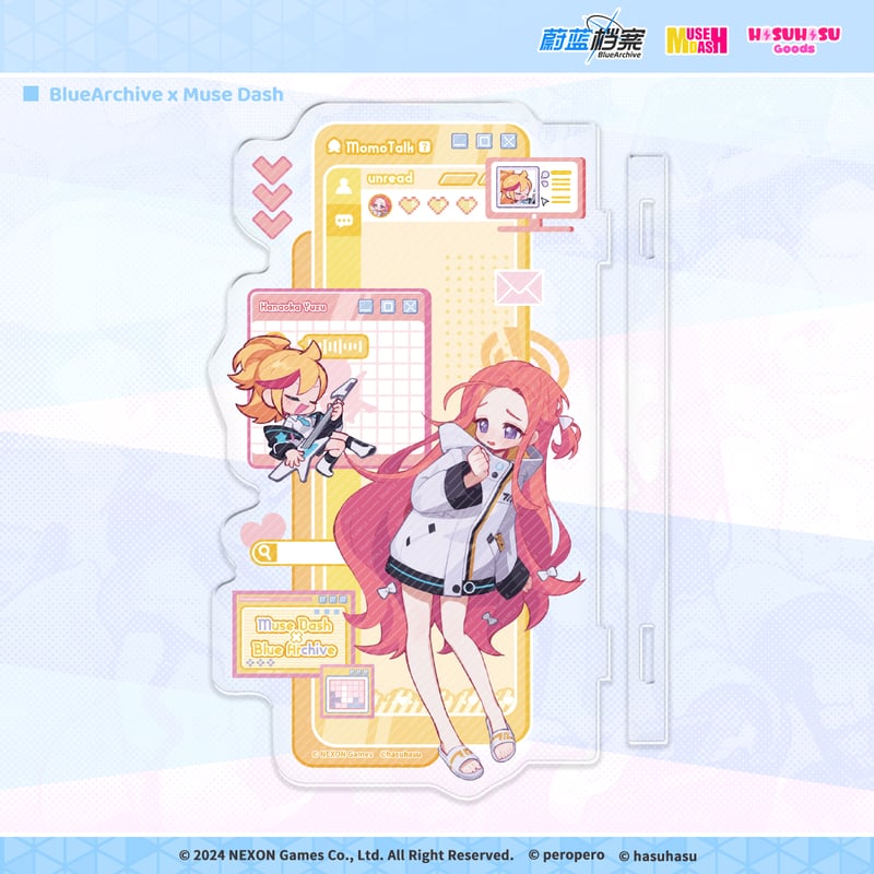 ランキング第1位 Muse アクリルスタンド サイド パソコン コラボ Dash】ブルアカ メモリーカード