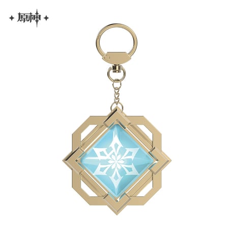 【原神公式店】神の目 キーホルダー 璃月 65元