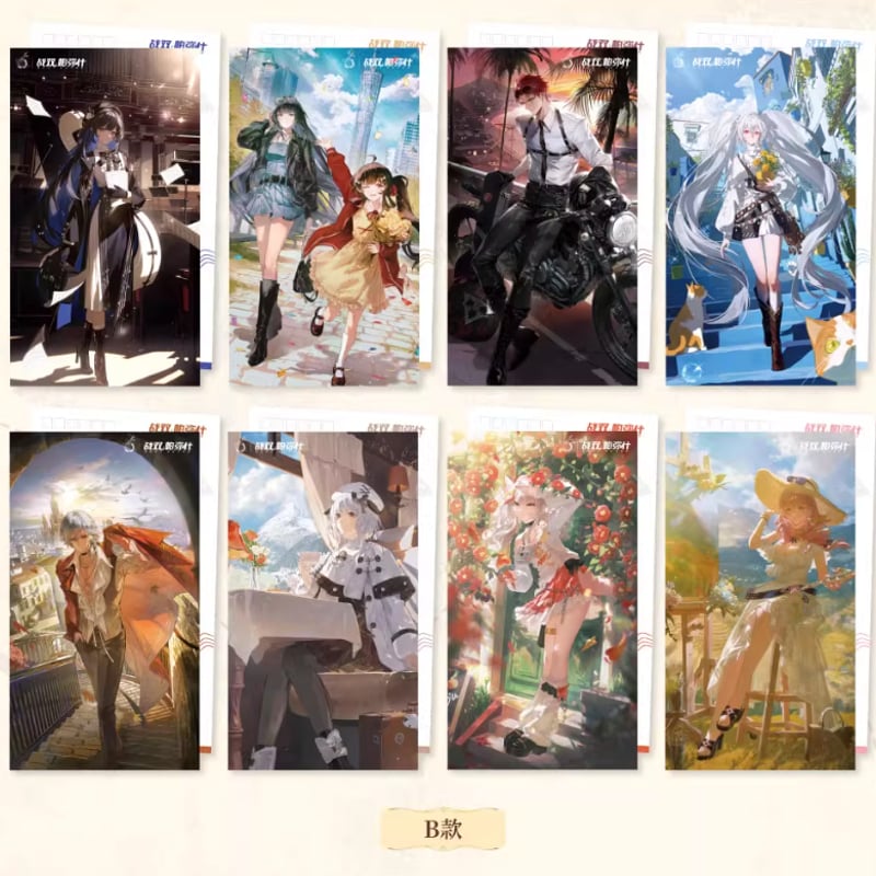 オバレク　ポストカード　クロード　６枚 KURO GAMES旗艦店】パニグレ 6周年 寰遊記 ポストカード 全4種類 20元