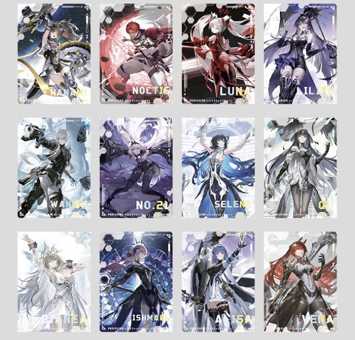 パニシング:グレイレイヴン　パニグレ　ウエハース　ローソン　バラ売り可 パニグレ】中国ローソン コラボ ウエハース 124元 (EMS便