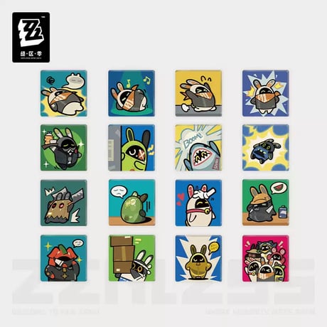 【ゼンゼロ公式店】ンナナぷらり歩き アクリルマグネット セット 320元
