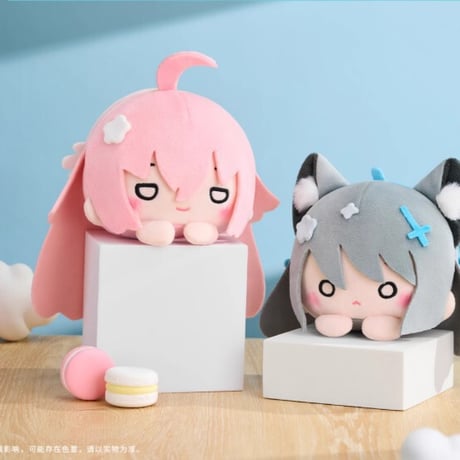 【ブルアカ公式店】2501 アビドス お団子 ぬいぐるみ 75元