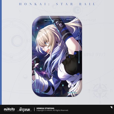 【崩スタ公式店】光円錐 スクエア 缶バッジ A 15元